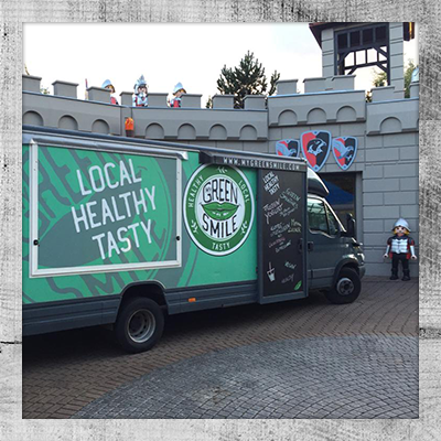 My Green Smile Foodtruck beim Playmobil Fun Park Zirndorf